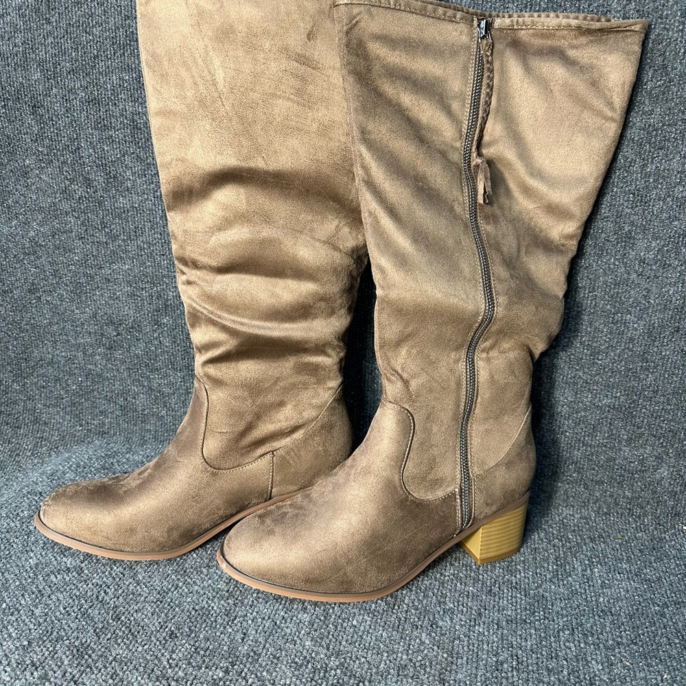 NWOT women’s Journee Collection Sanora riding boots SZ 10 - Picture 6 of 8